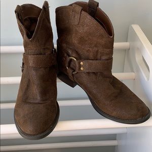 Mission Supply Co. cowboy boots (with buckles)